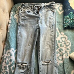 American eagle high rise skinny jeans